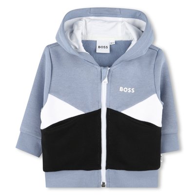 cardigan à capuche BOSS KIDSWEAR
