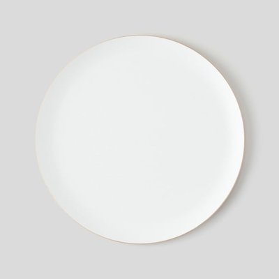 Plateau rond en bois, grand modèle MONOPRIX MAISON