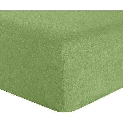Drap housse lin lavé bonnet 30 cm uni, Signature BATON ROUGE