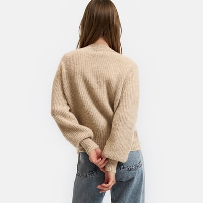 Cardigan alpaga mélangé, Signature AMBROISE LA REDOUTE COLLECTIONS