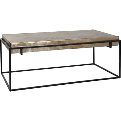 Table basse rectangulaire en aluminium Calloway RECOLLECTION