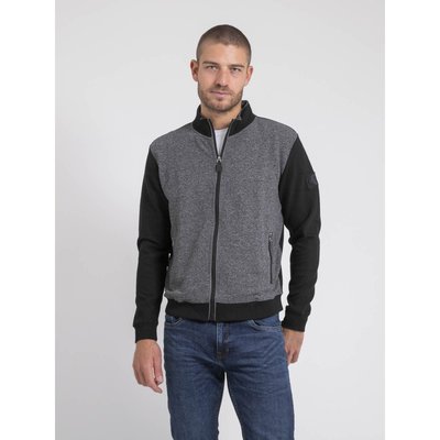 Gilet Zippé Col Montant Bi-matière Wilofti RITCHIE