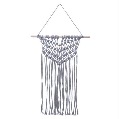 Tissage Mural Gris ATMOSPHERA