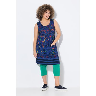 Robe en jersey imprimé. Décolleté rond ULLA POPKEN