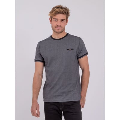 T-shirt Manches Courtes Col Rond Pur Coton Nomiko RITCHIE