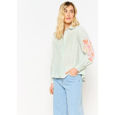 Chemise rayée brodée LOLALIZA