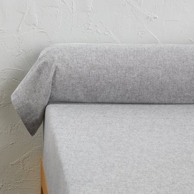 Federa per cuscino cilindrico, flanella cotone, Clara LA REDOUTE INTERIEURS