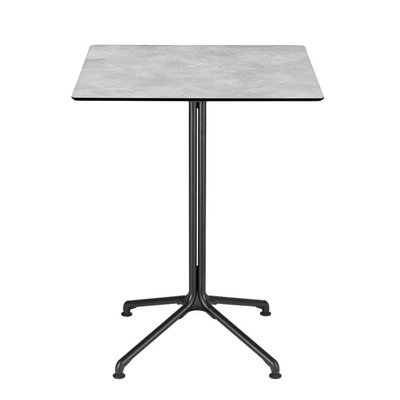 Table De Repas Carré 2/4 Places Hauteur Mi-haut - Horizon - Hpl - Gris Fusain - B045774 LAFUMA MOBILIER