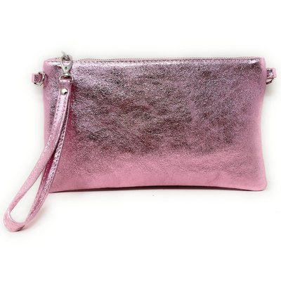 Pochette femme rose poudré outlet