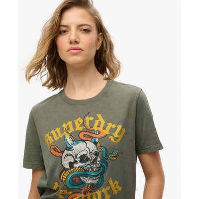 T-shirt Neo Trad Tattoo Coupe Décontractée SUPERDRY