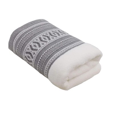 Serviette de toilette coton éponge ETHNIQUE LINANDELLE