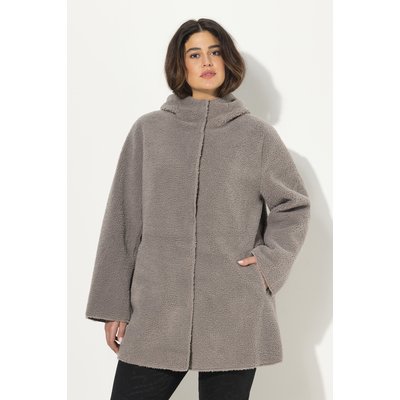 Veste polaire à capuche, ligne en A ULLA POPKEN