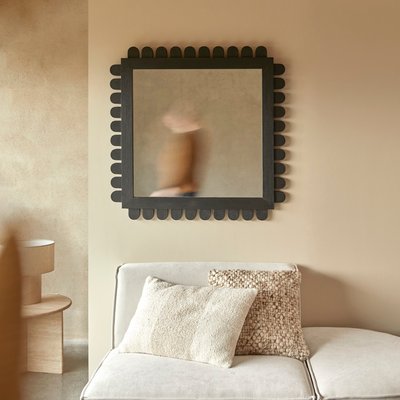 Miroir en mindi 92x92 cm LUCA TIKAMOON