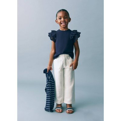 Pantalon droit tweed MANGO BABY