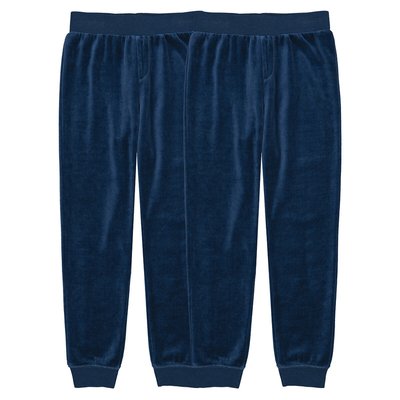 Lot de 2 pantalons de pyjama en velours LA REDOUTE COLLECTIONS
