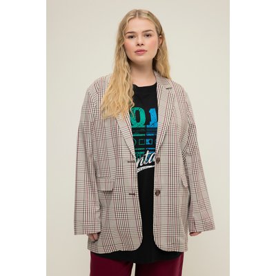 Blazer oversized, carreaux, col à revers STUDIO UNTOLD