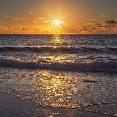 Tableau Sur Toile Couché Soleil Arcachon PLAGE CEANOTHE