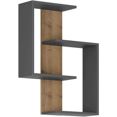 Etagère murale bicolore en aggloméré Paranoid HANAH HOME