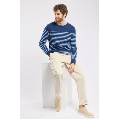 Marinière avec coudières en coton épais ARMOR-LUX
