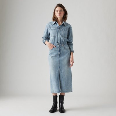 Denim Fitted Shirt Dress LEVI'S