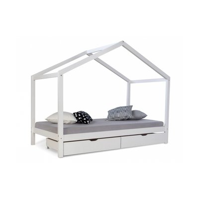 Lit D Enfant Cabane et Tiroirs HOMESTYLE4U