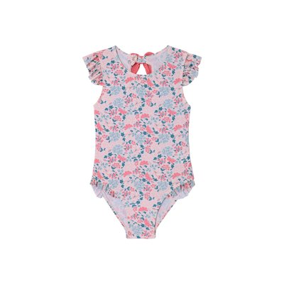 Maillot de bain 1 pièce noeud décoratif au dos VERTBAUDET