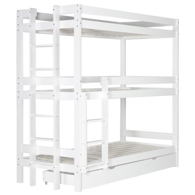 Lit Superposé Triple HOMESTYLE4U