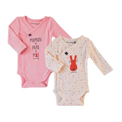 Lot de 2 bodies 1er age diggy SUCRE D'ORGE