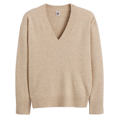 Trui met V-hals LA REDOUTE COLLECTIONS