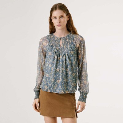 Blouse En Chiffon À Imprimé Floral PEPE JEANS