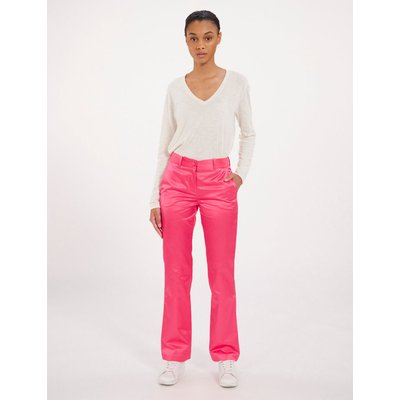 Pantalon Francisco satin rose INES DE LA FRESSANGE PARIS