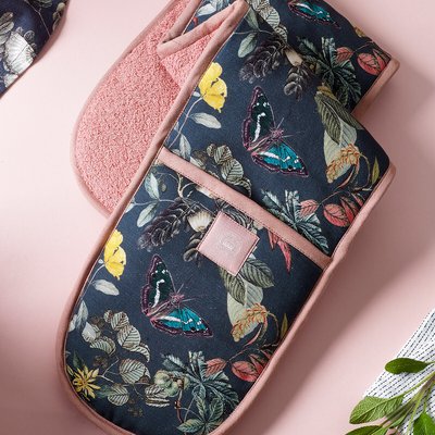 Midnight Floral Double Oven Glove KEW