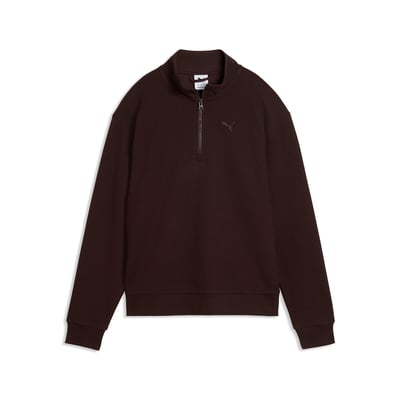 Sweatshirt mit halbem Reissverschluss ESSENTIALS ELEVATED PUMA