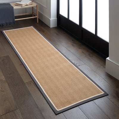 Bordo Herringbone Runner Rug ÉDITÉ