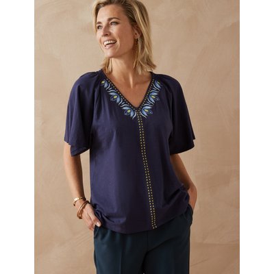 Tee-shirt V manches papillon DAXON