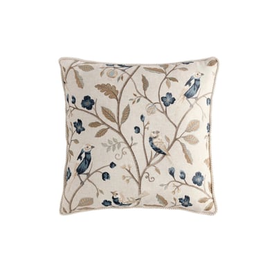 Coussin à motif oiseau brodé 50 x 50 cm NEXT