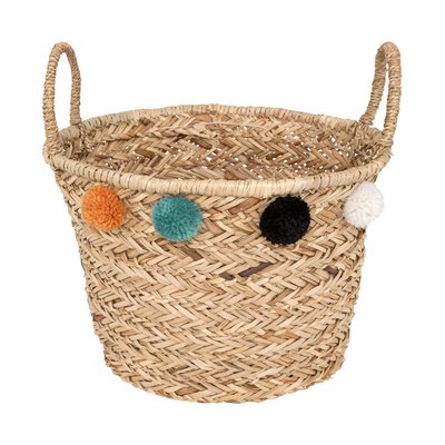 Panier enfant pompons LIVI ATMOSPHERA