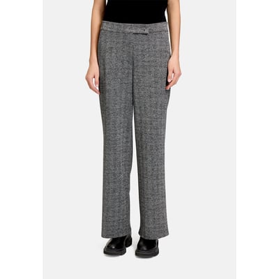 Pantalon en toile à fils de fil textile BETTY & CO