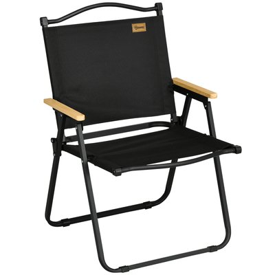 Chaise de jardin camping pliable acier oxford OUTSUNNY
