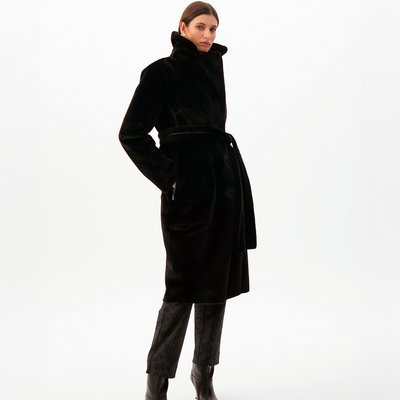 Manteau long réversible effet cuir LOLA CASADEMUNT