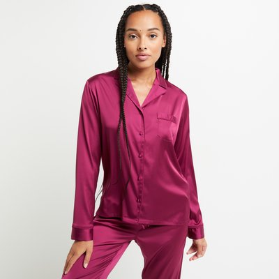 Veste satin CHIMENE ROUGEGORGE LINGERIE