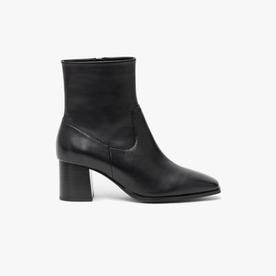 Bottines Femmes BAKERS En Cuir Noir - Taille 7.5 US, Talon Haut, Neuves Avec Boîte