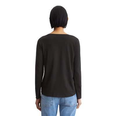 T-shirt long régulier en coton biologique MARC O'POLO