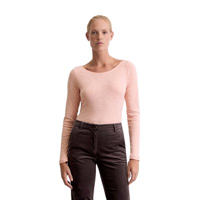 T-shirt long U-Boot regular en qualité Organic Cotton MARC O'POLO