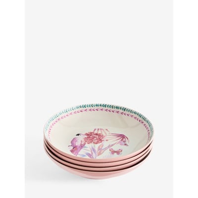 Assiette pour pâtes à fleurs artist, lot de 4 NEXT