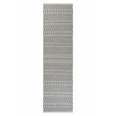 Geometric Patterned Eco Friendly Indoor/Outdoor Runner Rug SO'HOME
