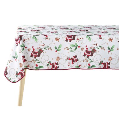 Nappe polyester Collection Pere Noel enchante DOUCEUR D'INTÉRIEUR