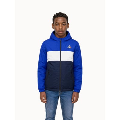 Doudoune à capuche déperlante Essentiel tricolore LE COQ SPORTIF