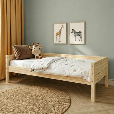 Lit banquette Bois massif  LOUW AKITEN RETAIL