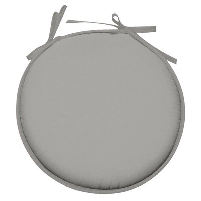 Galette de chaise ronde Unie Pop color EDEN